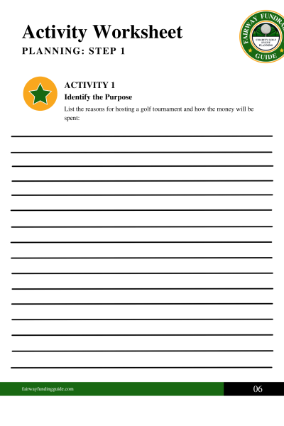 Activity Worksheet